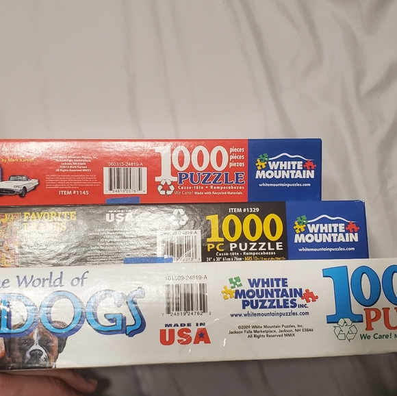 Lot of White Mountain puzzles - Picture 2 of 6
